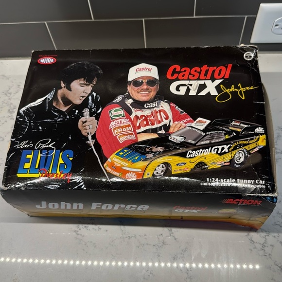 JOHN Force 1/24 Castrol GTX 6 Time Winston NHRA Champion - Picture 1 of 7